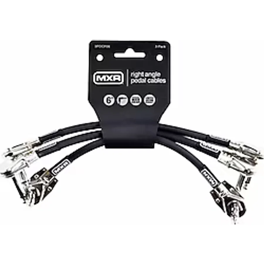 MXR 3PDCP06 3'lü 15 cm Pedal Ara Kablosu