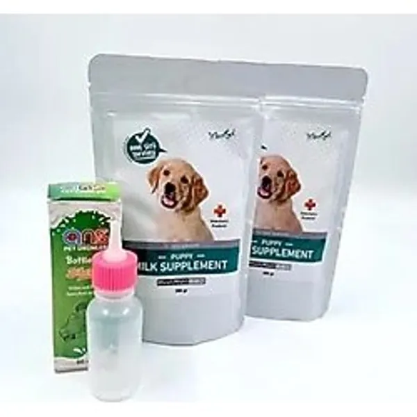 Mxsl Yavru Köpek Süt Tozu 2 Adet + 60Ml Biberon