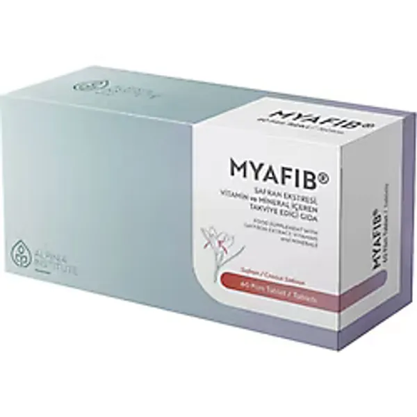 Myafib Safran Ekstresi + 5 HTP + Vitamin Mineral 60 Tablet