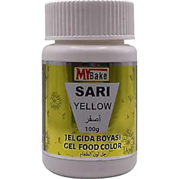 Mybake Sarı Jel Gıda Boyası 100 gr