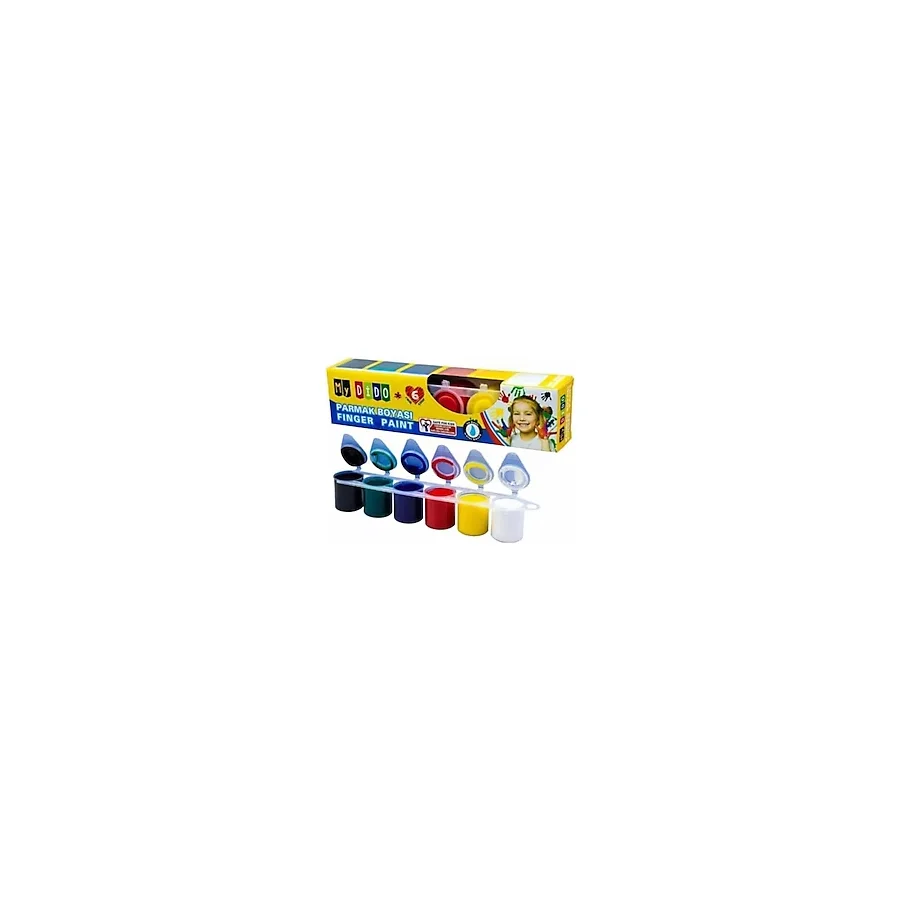 Mydido 22 ml 6'lı Parmak Boyası