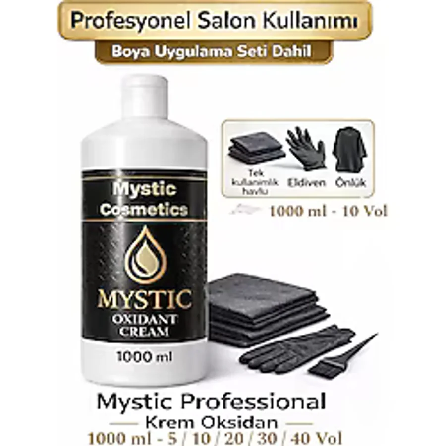 Mystic %3 10 Volüm Premium Oksidan Krem 1000 ML