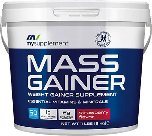 Mysupplement New Mass Gainer Karbonhidrat Tozu 5000 gr