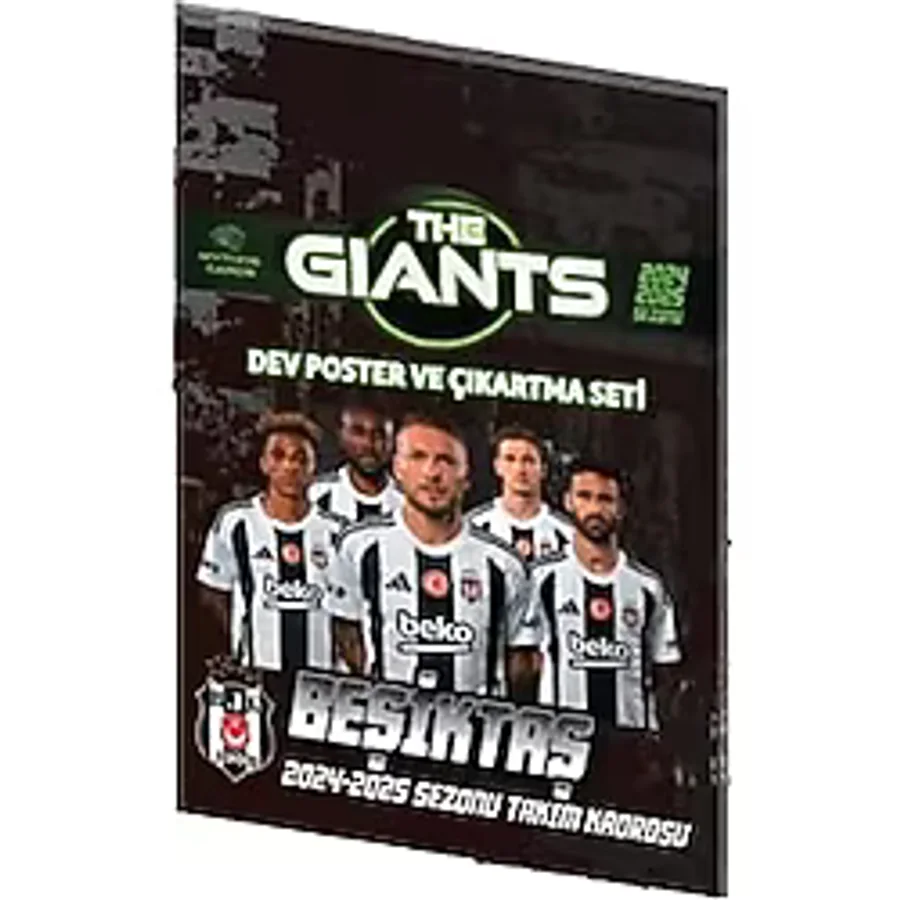 Mythos Cards Beşiktaş The Giants 2024-25 Sezonu Dev Poster ve Çıkartma Seti