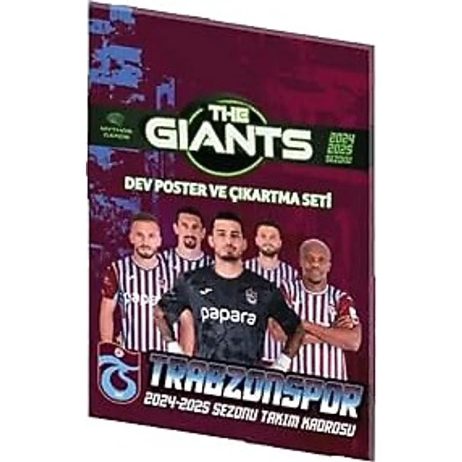 Mythos Cards Trabzonspor The Giants 2024-25 Sezonu Dev Poster ve Çıkartma Seti