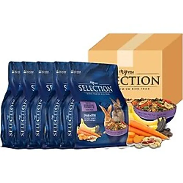 myyem selection kuru sebze ve meyveli takviyeli rabbit tavşan yemi 1kg ( 5 li Paket )