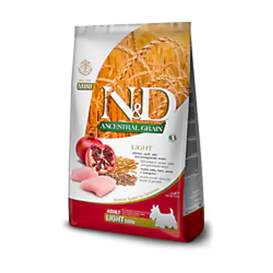 N&D Düşük Tahıllı Tavuk Ve Narlı Küçük Irk Yaşlı Köpek Maması 2,5 Kg