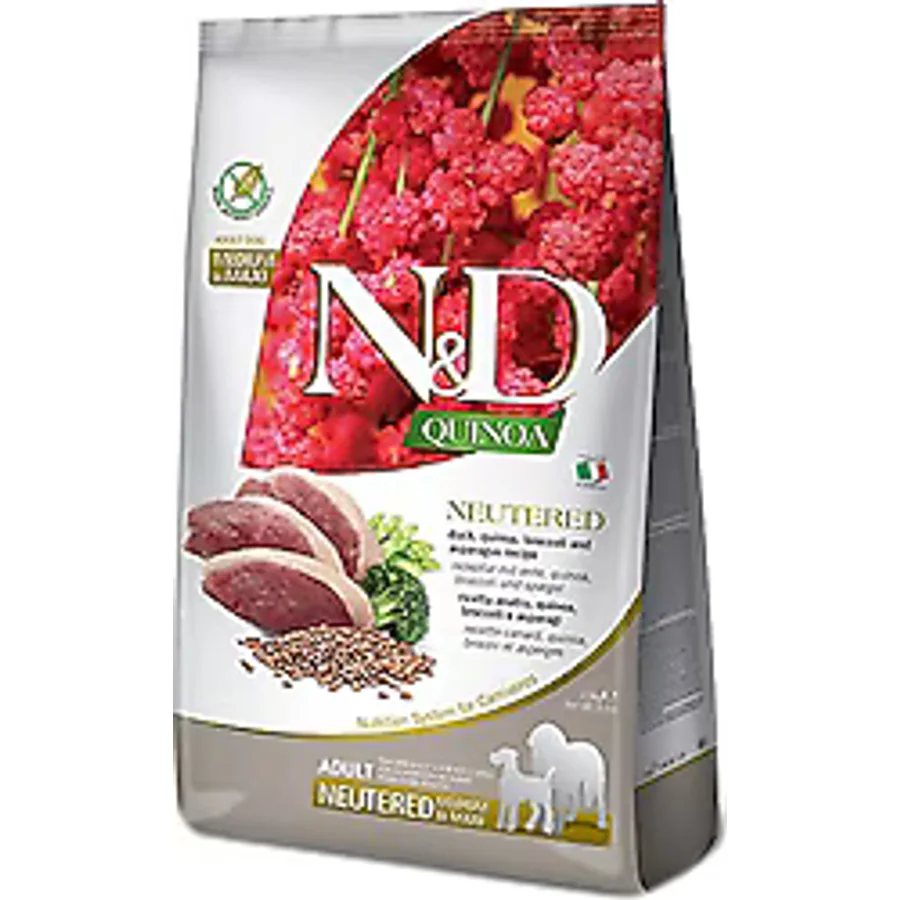 N&D Quinoa Neutered Ördek Etli 2.5 kg Orta ve Büyük Irk Yetişkin Köpek Maması