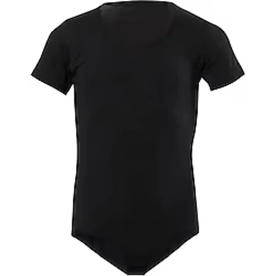 Namaldı 2 Adet Siyah Renk Yarım Kollu Çocuk Çıtçıtlı Body
