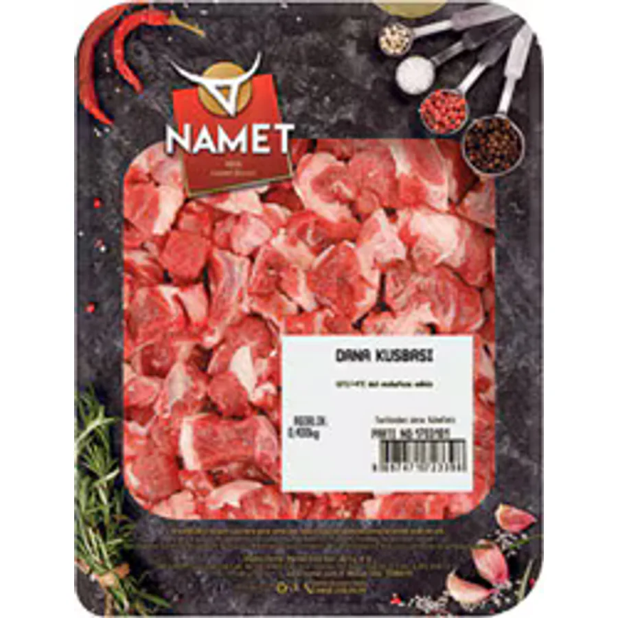 Namet 400 gr Dana Kuşbaşı