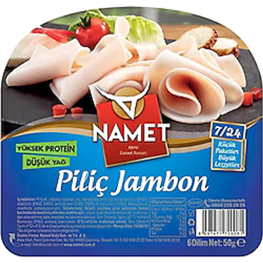 Namet 7/24 50 gr Piliç Jambon