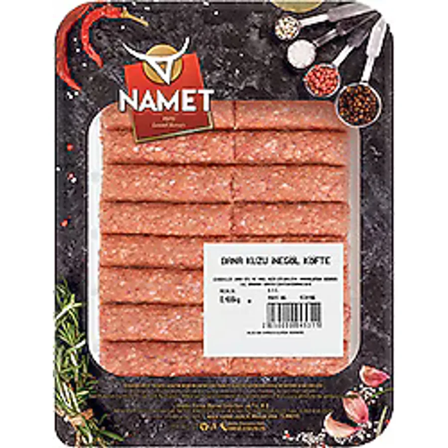 Namet İnegöl Köfte Dana Etli ve Kuzu Etli Karışık 400 gr
