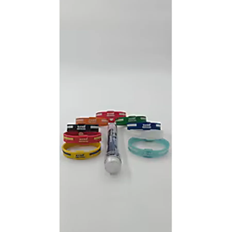 Nano Power Balance Denge Bilekliği Siyah Beyaz