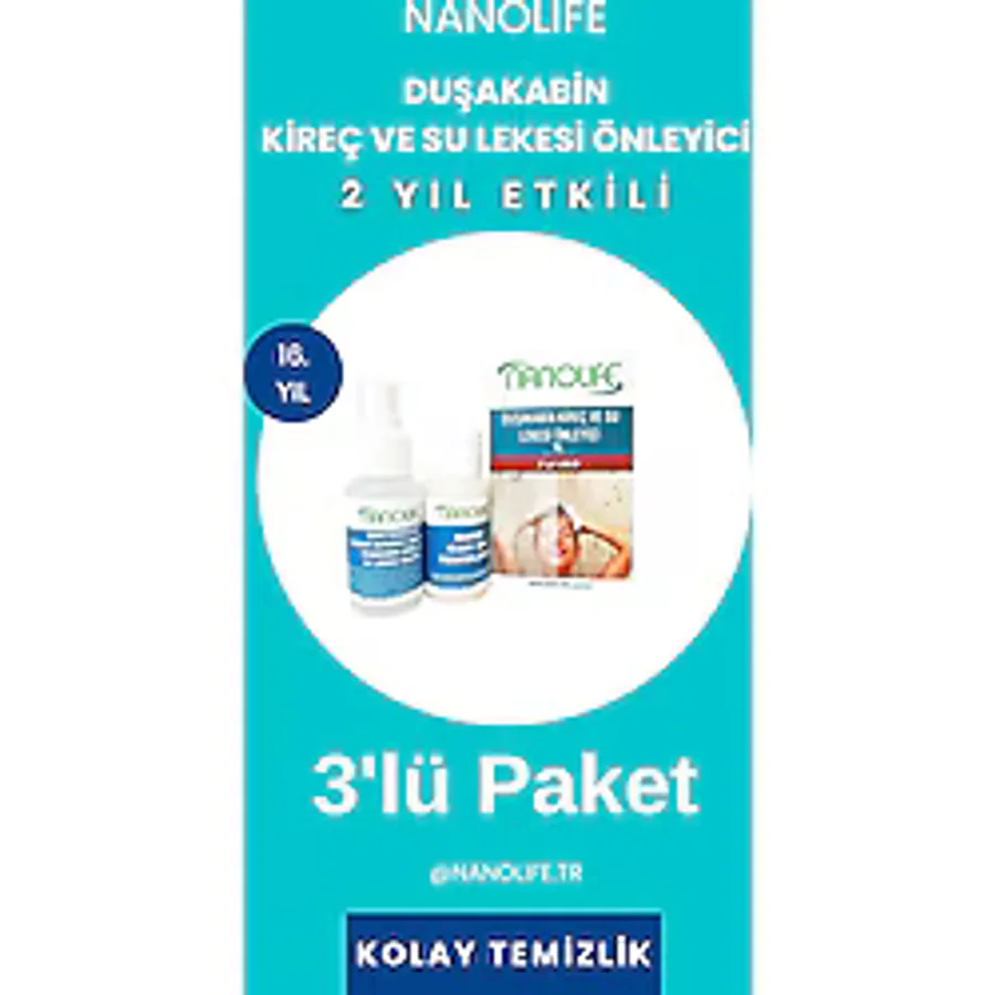NanoLife Nanolıfe Duşakabin Su Kaydırıcı 3'lü Paket