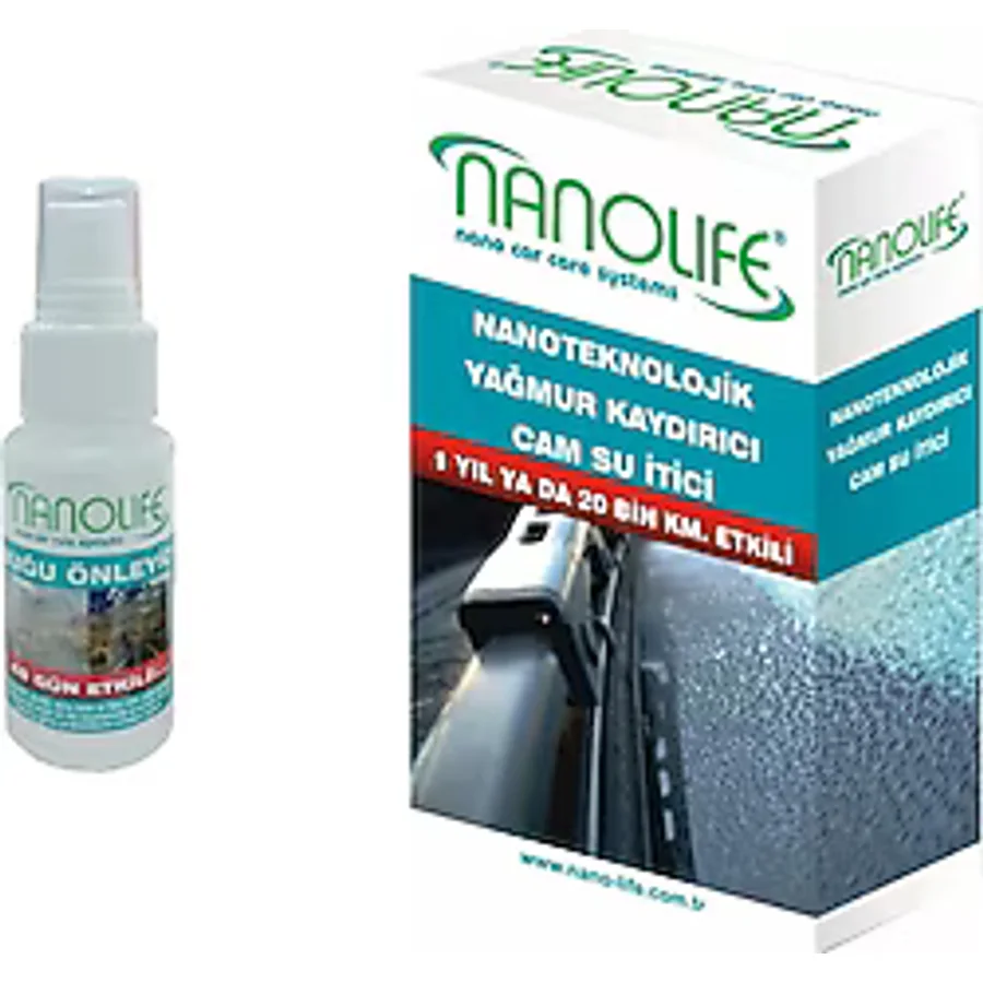 Nanolife Yağmur Kaydırıcı + Buğu Önleyici