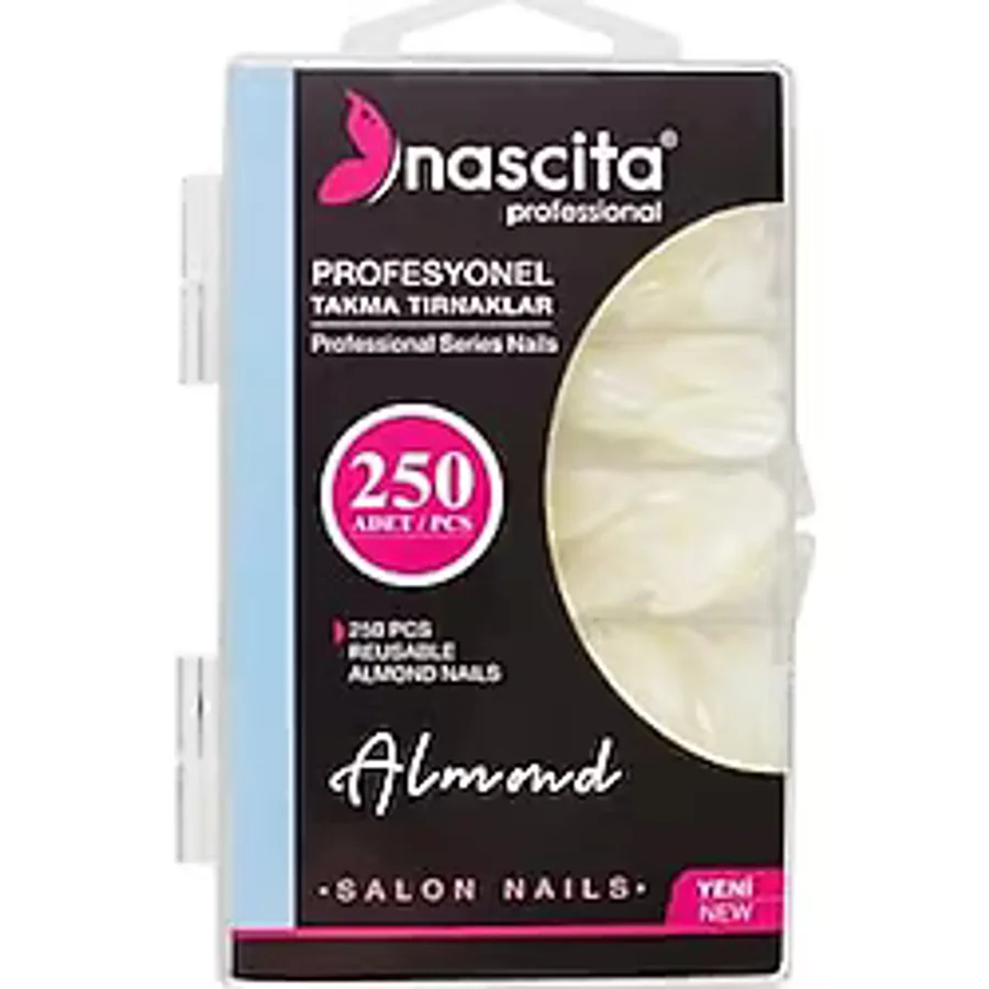 Nascita 250'li Kutulu Almond Takma Tırnak - 172