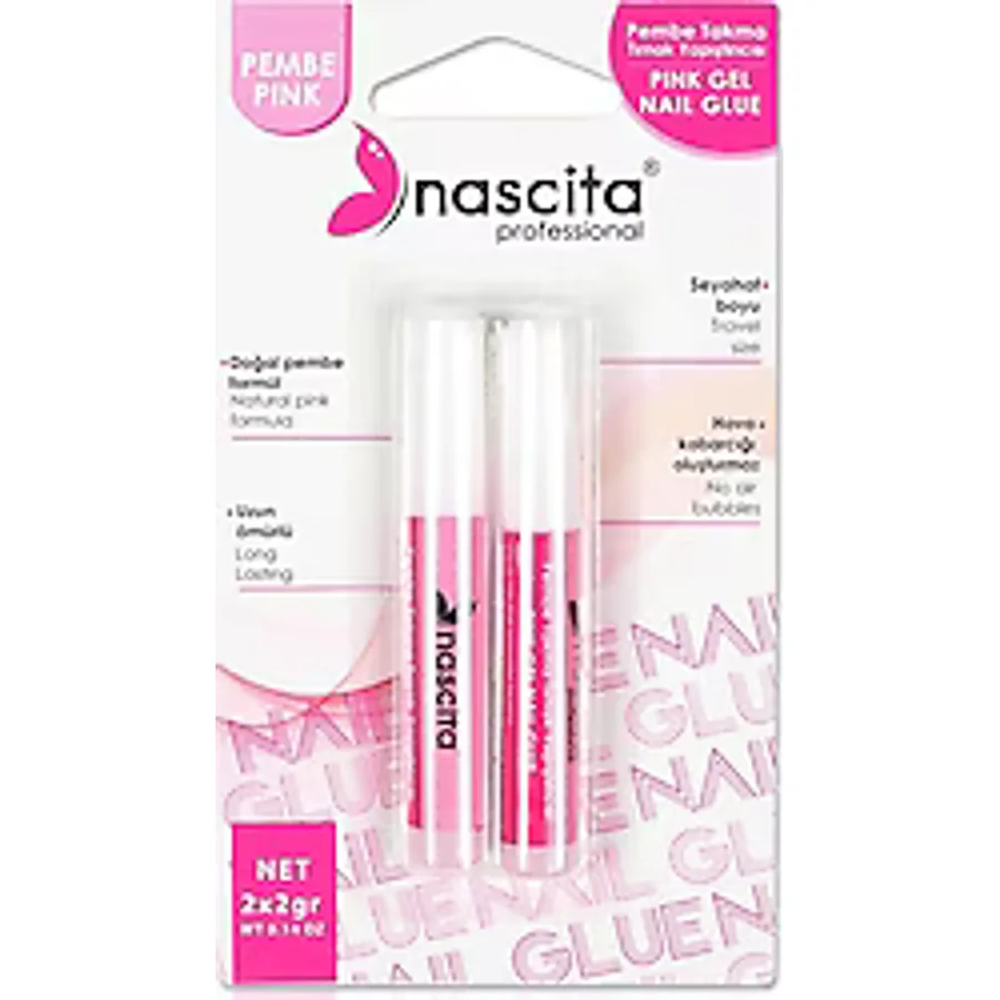 Nascita Pembe Takma Tırnak Yapıştırıcısı