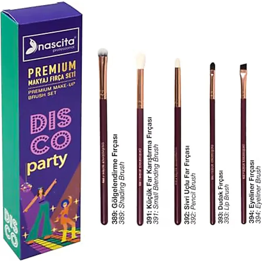 Nascita Premium Göz Makyaj Fırça Seti - 01