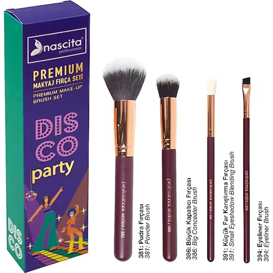 Nascita Premium Makyaj Fırça Seti - 03
