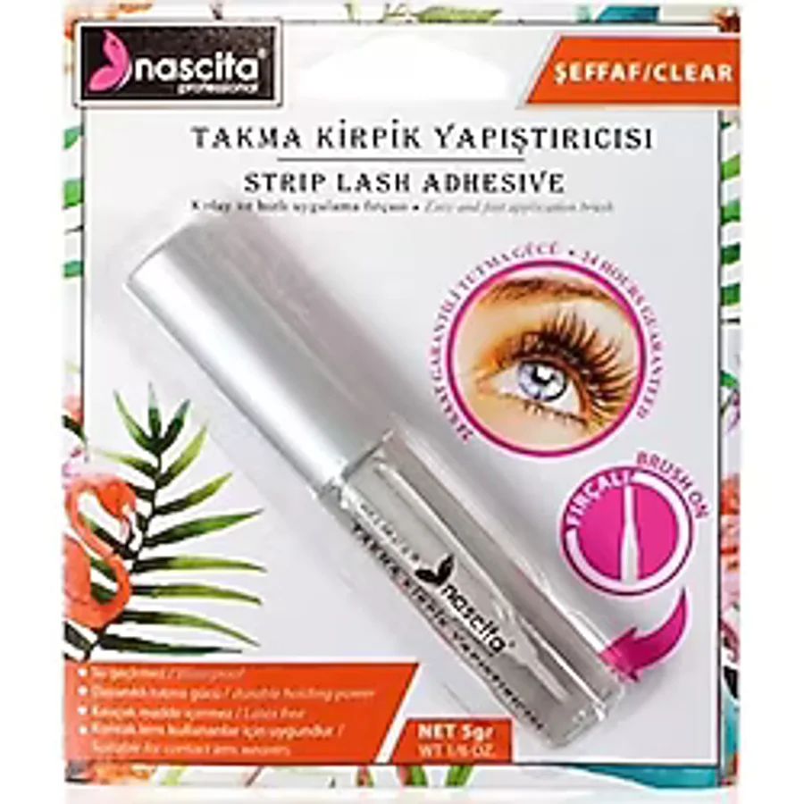Nascita Şeffaf Takma Kirpik Yapıştırıcısı 5gr