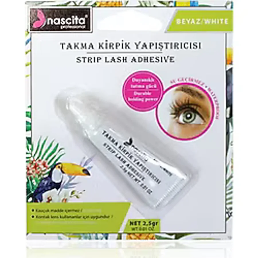 Nascita Takma Kirpik Yapıştırıcı (Beyaz, 2.5 gr)