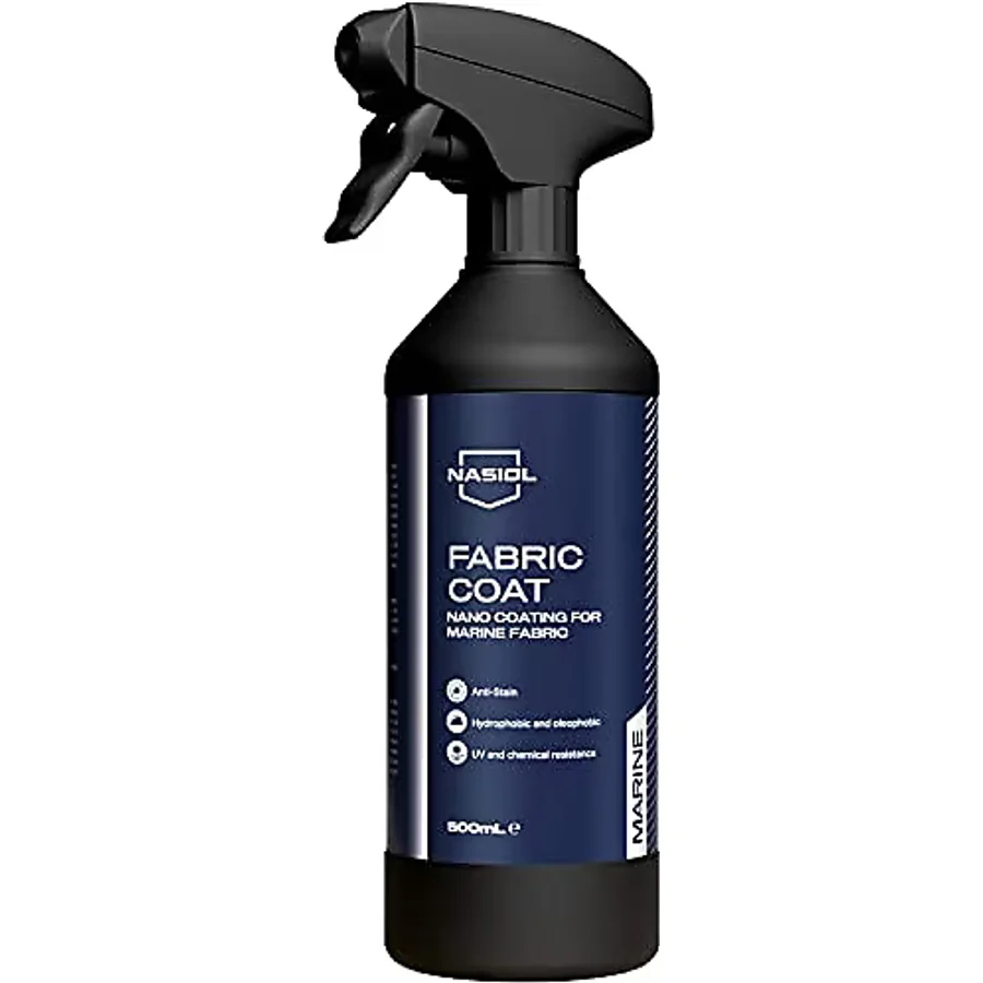 Nasiol Fabriccoat Marine Kumaş Yüzeyler için Nano Kaplama Yat ve Tekne Bakımı 1 Sezon Dayanım 500 ML
