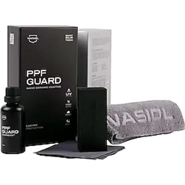 Nasiol PPFGuard Araç Boya Koruma Filmi İçin Nano Seramik Kaplama-50 Ml-1,5 Yıl Etkili, Oto Seramik Kaplama Kiti, Nano Boya Koruma ve Parlatma, PPF Koruyucu
