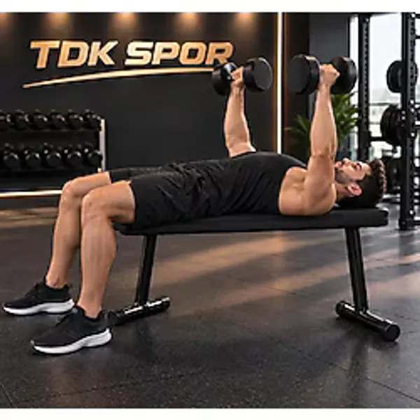Nasip Medikal Katlanır Ayaklı Ağırlık Bench Sehpası 105 cm 28 cm 42 cm Demir Çerçeve ile Dayanıklı - KATLANIR