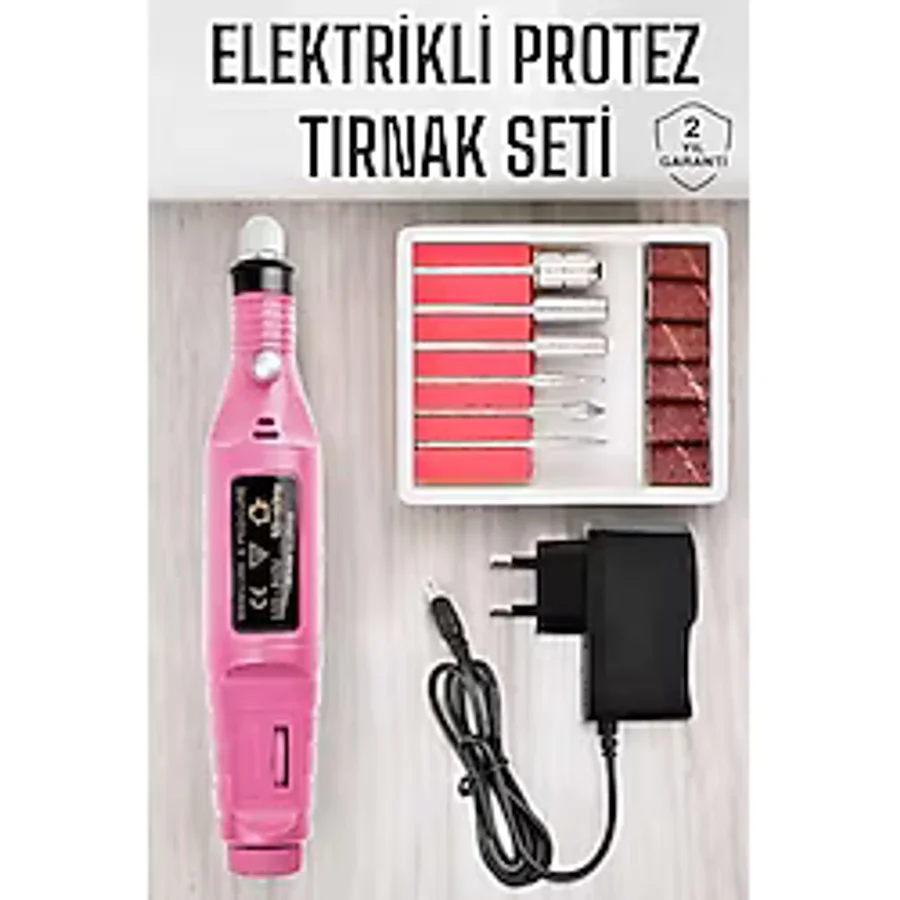 Nasır Temizleyici Manikür Pedikür Seti Elektrikli USB Girişli