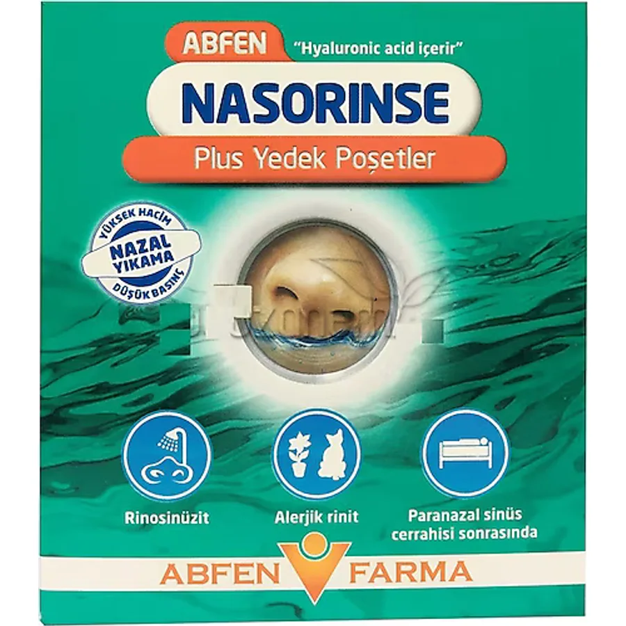Nasorinse Plus Yedek Poşet 50 Adet