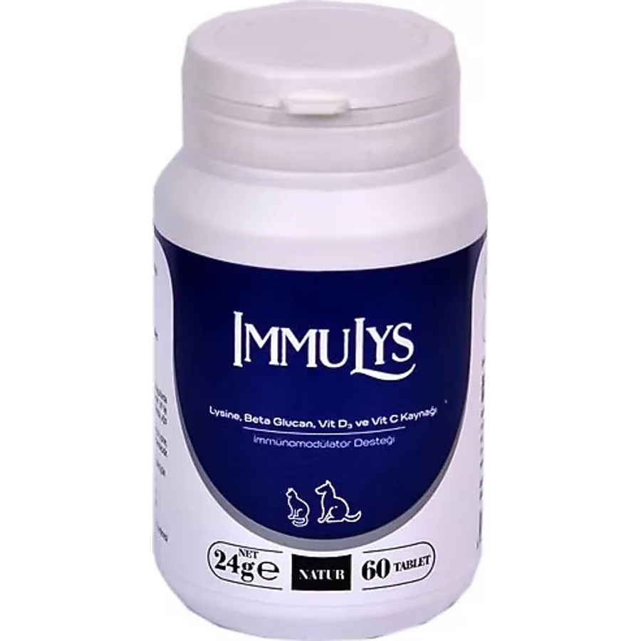 Natur Immulys Köpek ve Kediler için 60 Tablet