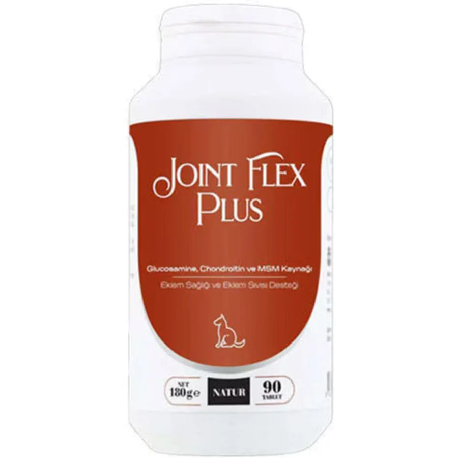 Natur Joint Flex-Plus 90 Tablet Köpekler için Eklem Destekleyici Vitamin