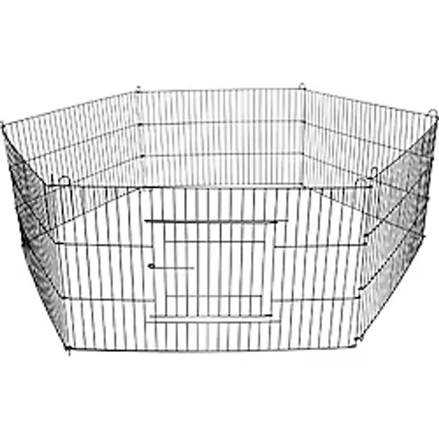 Natura Altıgen Kedi Köpek Oyun Çiti Küçük 60x39cm 6 Parça