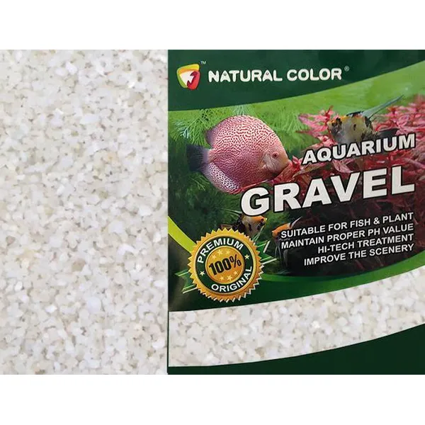 Natural Color Whıte Beyaz Akvaryum Kumu 1 Kg