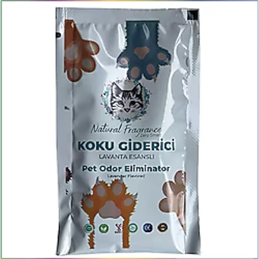 Natural Fragrance Lavanta Esanslı Kedi Kumu Koku Giderici