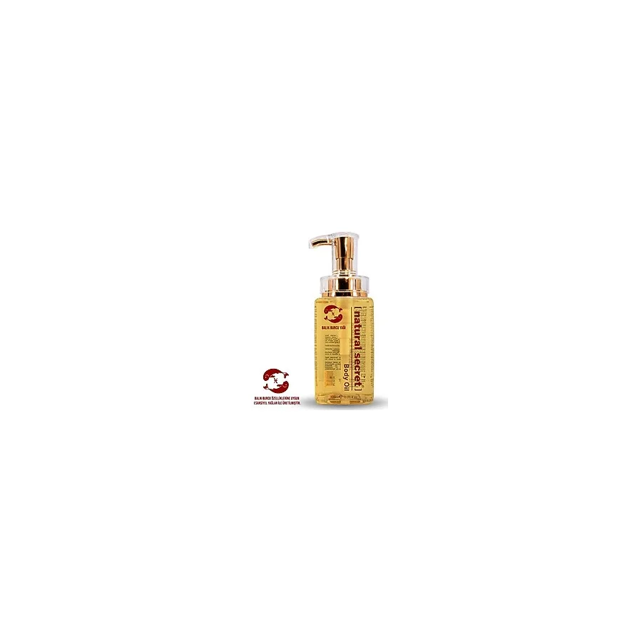 Natural Secret BALIK Burcu Özel Etkili Bakım ve Masaj Yağ / PISCES MASSAGE & BODY CARE OIL 300ml