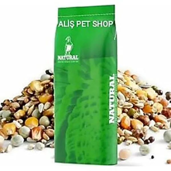 Natural Tüm Sezon Güvercin Yemi 20 Kg Yeşil Çuval