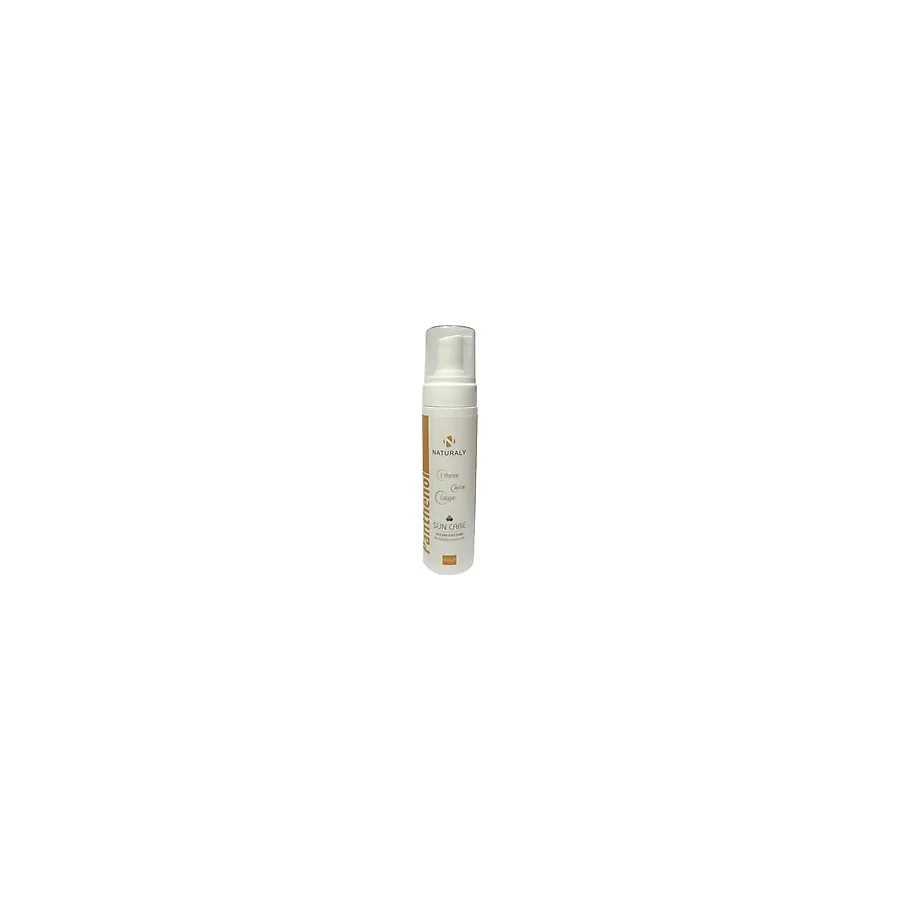 Naturaly Panthenol Köpük Güneş Sonrası Bakım Aloe Vera-Collagen-Allantoin Ilaveli 150ml