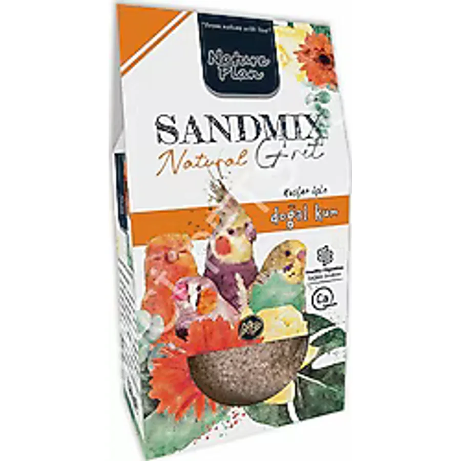 Nature Plan 250 gr Sandmix Grit Natural Kuş Kumu