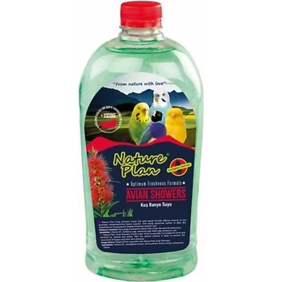 Nature Plan Avian Showers 1000 ml Kuş Banyo Suyu