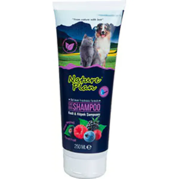 Nature Plan Orman Meyveli 250 ml Kedi Köpek Tüp Şampuanı