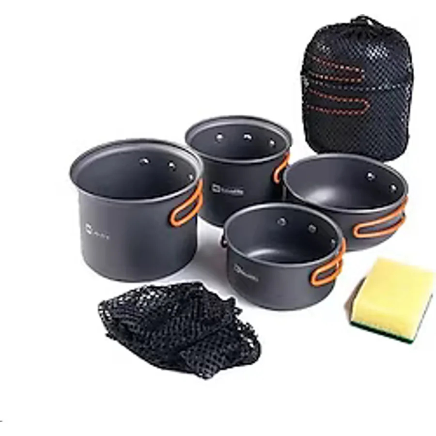 Naturehike 4in1 Kamp Yemek Pişirme Seti