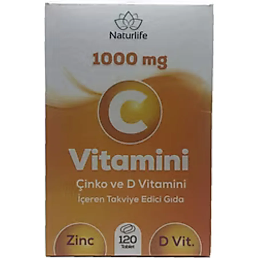 Naturlife Vitamin C 1000 mg 120 Tablet