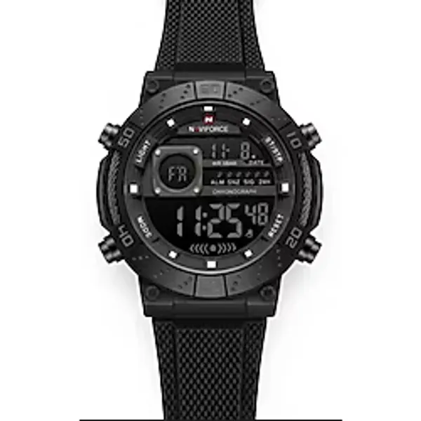 Naviforce Dijital Erkek Kol Saati Alarm Kronometre - Standart