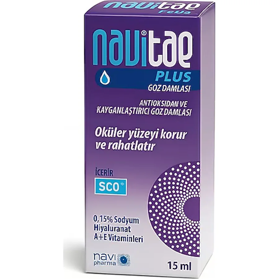 NAVITAE Plus Nemlendirici Göz Damlası Çoklu Doz 15 ml
