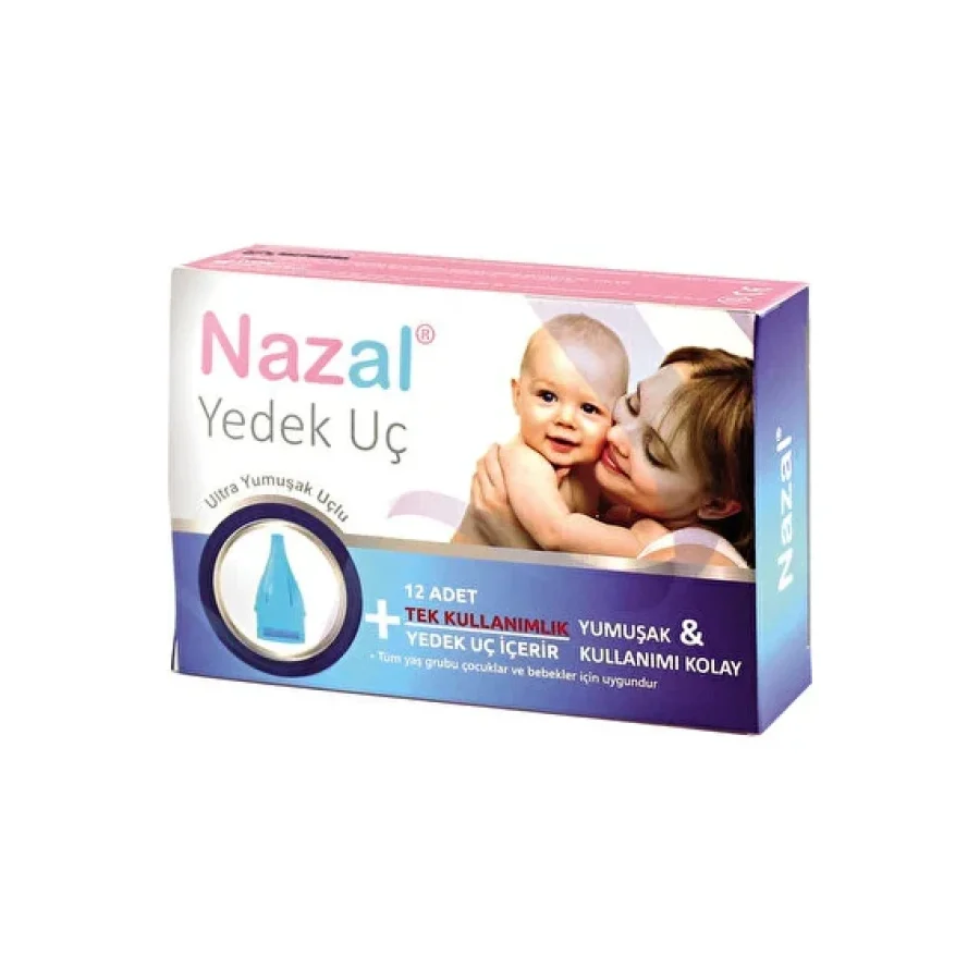 Nazal Burun Aspiratör 12'li Yedek Uç (otri Bebe Uyumlu) Nzlbayu