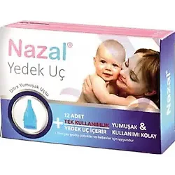 Nazal Burun Aspiratör 12'li Yedek Uç (otri Bebe Uyumlu) Nzlbayu
