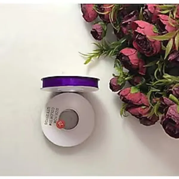 Nazar 1 Cm 25 Metre Koyu Mor Organze Kurdele Bebek Magnet Süsleme, Nikah, Doğum Günü, Hobi Süsleri - Kurd