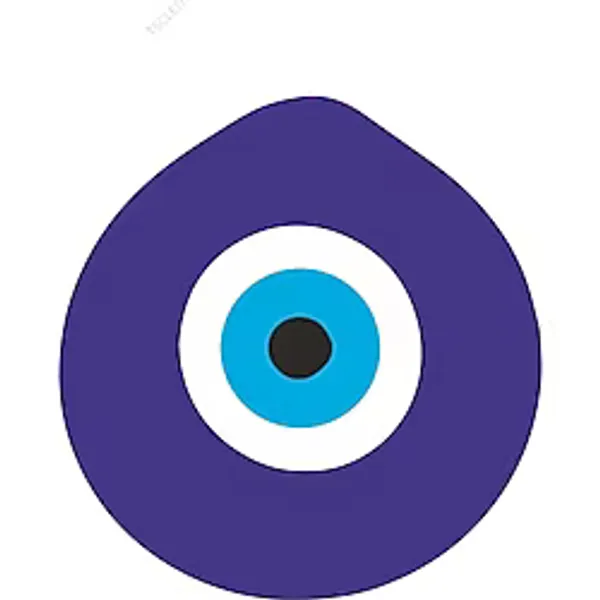 Nazar Boncuğu Sticker 10cm 2 Adet