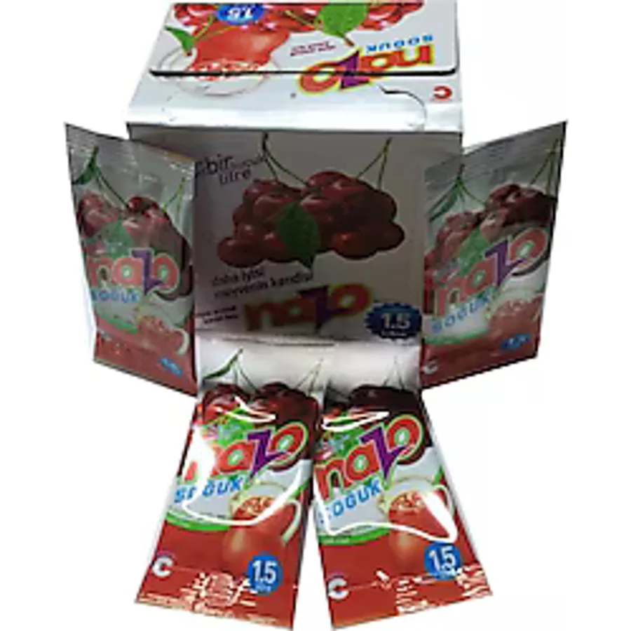 Nazo Vişne Aromalı Toz İçecek 9 gr 24'lü